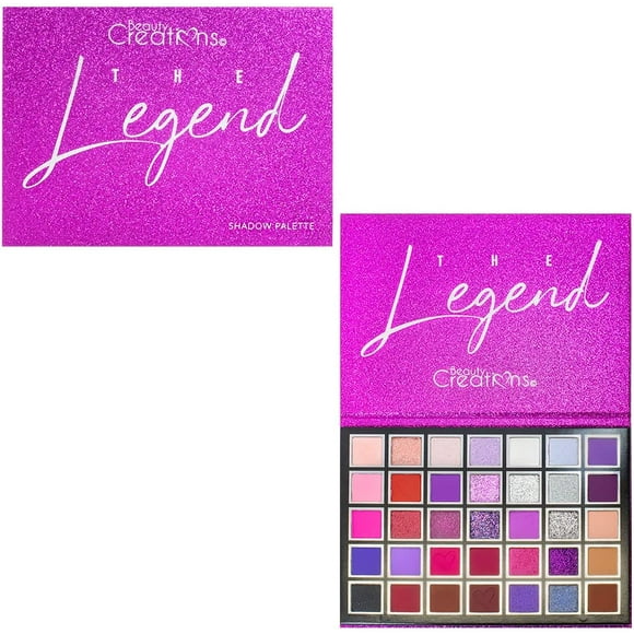 Paleta De Sombras The Legend Beauty Creations 35 Tonos