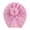 Pink, variant on Splozh Baby Hats Newborn Toddler Baby Boys Girls Solid Knotted Hat Beanie Headwear Purple,One Size