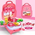 thumbnail image 3 of Pretend Play Toys Children Simulation Kitchen Maintenance Tools Multi-functional Intellectual Backpack Toy, 3 of 9