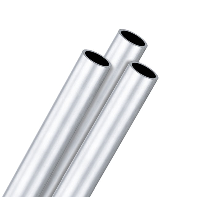Tubo redondo de aluminio 6063 en paquete de 3, 18mmx22mm (IDxOD) longitud de 300mm