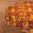 thumbnail image 2 of Falling Leaves Blessings Vinyl Table Cover, 2 of 3