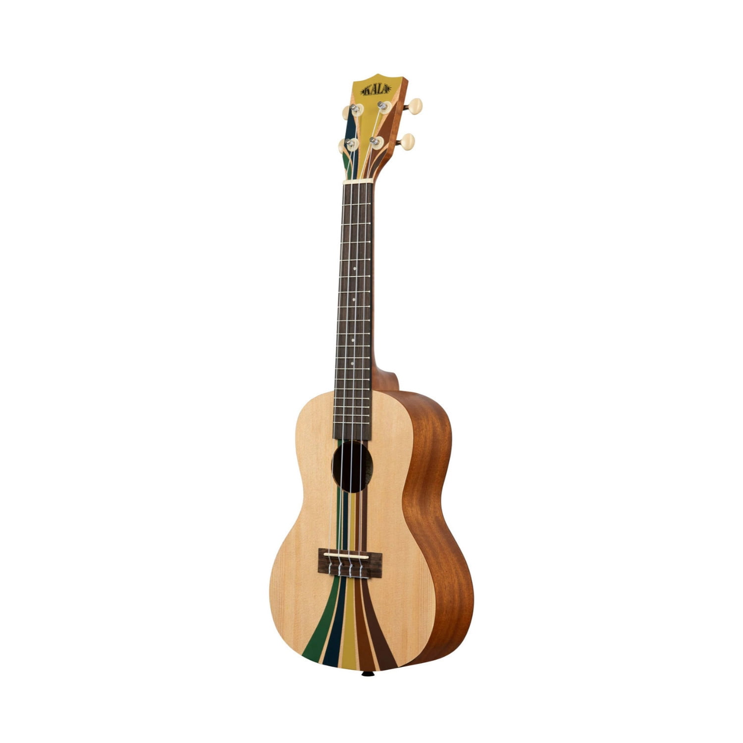 Kala Surf Concert Ukulele, Multicolor, 454 g