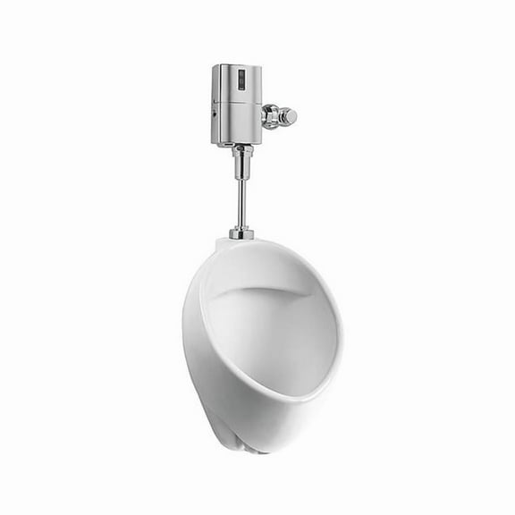 UT105UG-01 Commercial Washout High Efficiency Toilet Urinal less Flush Valve, Cotton White