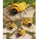 thumbnail image 4 of 4 piezas decoración de pared de abeja decoración de jardín patio valla escultura colgante de pared Afortunado Sencillez, 4 of 5
