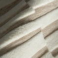 thumbnail image 5 of Rugs USA Maui Broken Stripe New Zealand Wool Area Rug, 8' 6" x 11' 6", Maui Ivory, 5 of 8
