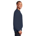 thumbnail image 4 of Gildan Heavy Blend Men's Fleece Crewneck Sweatshirt, Classic Fit, Warm Soft Pullover, Navy, 2XL, 4 of 5