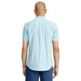 thumbnail image 2 of Men's IZOD Classic Breeze Plaid Short Sleeve Button-Down Shirt Color: Wild Rose Plaid Size: M, 2 of 5