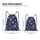 thumbnail image 2 of Fotbe Snowflakes2 Bolsa Mochila con Cordón Estampada, Bolsa de Gimnasio Deportiva, Bolsa Cinch, Bolsa con Cordón para Hombres y Mujeres-Small, 2 of 6