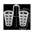 thumbnail image 3 of Tapones Fiudx 4 piezas Antifungals Dilatador nasal magnético, 3 of 7