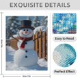 thumbnail image 3 of Diamond Art Kit for Adults, Snowman Winter Scarf Top Hat Diamond Painting for Adults Beginners, 5D DIY Diamond Art Painting Kits, Colorful Diamond Painting Craft for Home Decor 12x16, 3 of 7