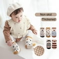 thumbnail image 7 of Baby Non-skid Grip Socks Toddler Socks Warm Thick Anti Skid Slipper Crew Socks for Girls Boys Newborn Infant, 7 of 7