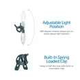 thumbnail image 5 of NOMA Quick Clip 66.8' 100 Bulbs LED String Lights Christmas, Multi-Color, 5 of 12