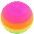 thumbnail image 3 of Funny Inflatable Ball Rainbow Color Beach Ball Toy Thicken PVC Ball Playthings for Kids Children Toddlers, 3 of 9