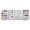 Colorful Geometric Diamond, variant on Ethnic Figure and Pattern Kitchen Rug Mat,Kitchen Runner Rugs Non Skid Washable,Decorative Kitchen Floor Mats for Kitchen,Sink,Laundry,17"x47.2"