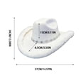 thumbnail image 2 of Stylish Western Fringed Cowboy Hat for Festive Celebrations and Country Themed Party Events, 2 of 2