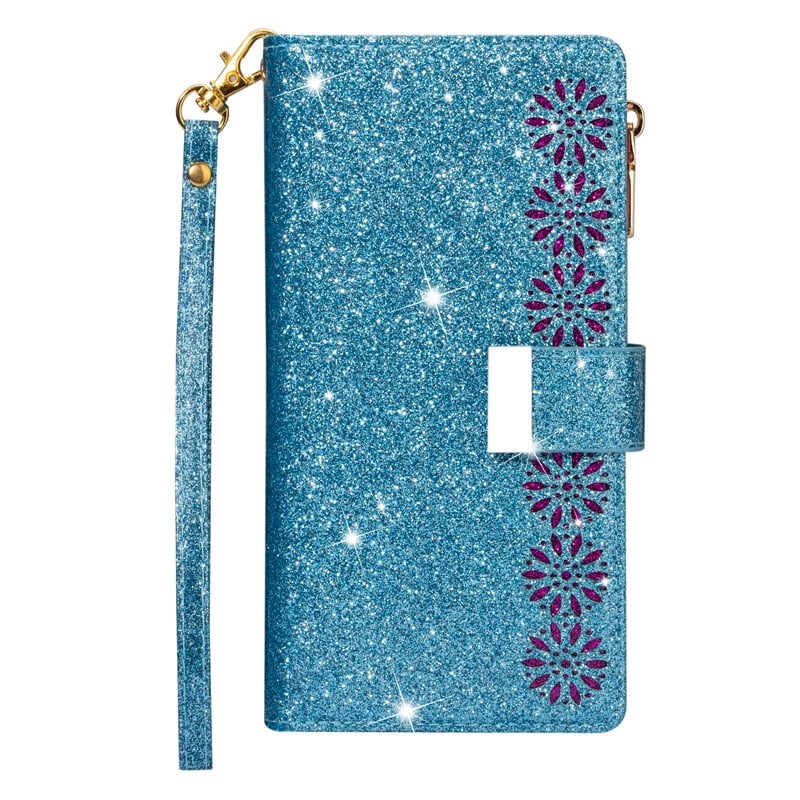 Fashion retro style Shiny Flip Wallet Phone Case For Samsung S25 Edge S24 Ultra S23 FE S22 S21 S25ultra s24plus A36 A26 A56 A16 A06 A55 A15 A35 A05 A25 Card Slots Protective Leather Cover