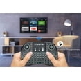 thumbnail image 5 of Citynet Mini Wireless Keyboard with LED Backlight and Touchpad, Black, 5 of 5