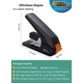thumbnail image 5 of Effortless Desktop Stapler, 40-50 Sheet Capacity, One Finger Touch Stapling, Easy to Load Ergonomic Heavy Duty Stapler, 5 of 5
