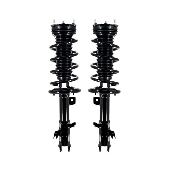 Pair Front Left-Right Quick Complete Strut-Coil Spring For 2011-2016 Ford Fiesta
