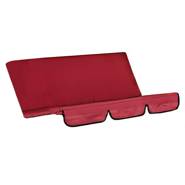 Cubierta de asiento de columpio de ín Asiento de protección de bloque rojo Sunnimix Funda de asiento de columpio