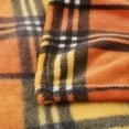 thumbnail image 6 of MERRYLIFE Throw Blanket for Couch | Soft Decorative Ultra-Plush Colorful| Throw Size Travel Blanket Plush|(60" 90", Harvest Plaid), 6 of 8