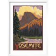 thumbnail image 2 of Art.com Half Dome, Yosemite National Park, California Art Print by Lantern Press, White Frame Wall Art, 17" x 23", 2 of 5