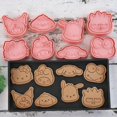 thumbnail image 2 of Sanrio Cookies Mold Set Party Dim Sum Cute Cartoon Hello Kitty My Melody Cinnamonroll Pochacco Cookie Dumpling Baking Tool Gifts, 2 of 3