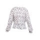 thumbnail image 2 of 148-73 Blusa beige multicolor Cklass 148-73, 2 of 2