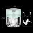 thumbnail image 4 of Batería de Cocina Trituradora eléctrica de ajo y verdurascortador de cebollaspicadora de carne (verde L) Ndcxsfigh Nuevos Originales, 4 of 4