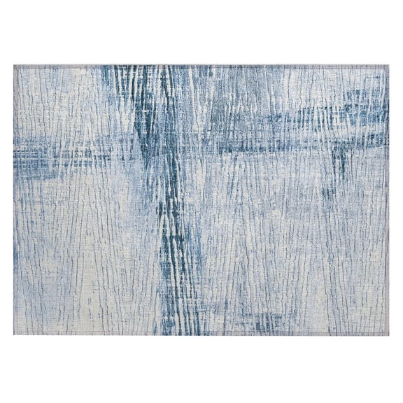 Dalyn Rugs Machine Washable Indoor/Outdoor Chantille Sky 1'8" x 2'6" Rug
