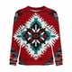 thumbnail image 4 of TaTaai Women Fashion Retro Western Graphic Print Round Neck Regular Shoulder Long Sleeve Sweatshirt Casual Loose Soft Top for Daily Streetwear Office Spring Winter Gift, 4 of 4