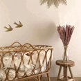 thumbnail image 4 of Ramo de hierba de pampa seca natural oso de fresa 30 piezas 60 cm Decoración marrón para bodas hogares, 4 of 5