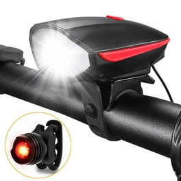 Bike Headlight iMounTEK USB Rechargeable LED Front Light IPX6 Waterproof Bicycle Headlight Black Walmart