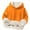 Orange, variant on Boys Girls Hoodies Sherpa Lined Fleece Pullover Sweatshirt Thick Sweatshirts Thermal Sweater Winter Warm Top,5 Years