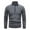 Dark Gray, variant on Winter Jackets For Men Fashion Winter Sweater Casual Pullover Hooded Fleece Jacket on Clearance