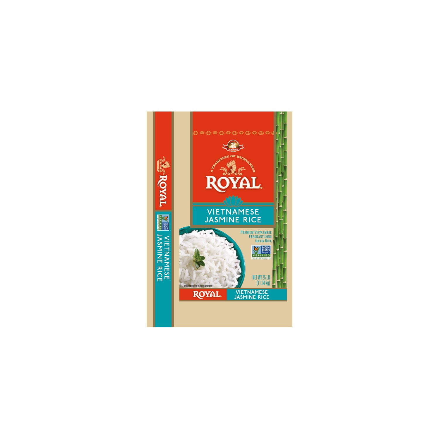 Royal Vietnamese Jasmine Rice (25 lb.)
