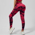 thumbnail image 4 of Women Tie Dye High Waisted Butt Lifting Leggings Tummy Control Squat Proof Yoga Pants Soft Stretch Quick Dry Workout Running Athletic Gym Pants, 4 of 6