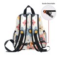 thumbnail image 5 of FORMRS School Backpack with Front Zippered Pocket 12" Student Travel Daypack, Beige Retro Flower, 5 of 6
