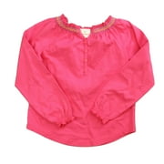Pre-owned Hanna Andersson Girls Pink Long Sleeve Shirt size: 6 Years