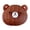 brown, variant on Cute Knitted Bear Head Squishies, Textured Funny Satisfying Stress Balls, Bulk Squeeze Moldable Stress Ball for Desk Companion Anxiety Calm