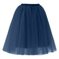 thumbnail image 4 of Womens Pleated Knee Length Skirt Adult Tutu Dancing Skirt Belly Dance Skirts for Women Linen Bed Skirt Skirt plus Size Long Denim Skirt Pencil Skirts for Women plus Size Flower Skirt Plaid Mini Skirt, 4 of 4