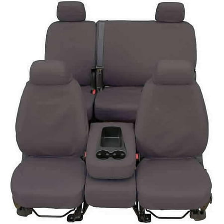 SeatSaver Seat Protector: 2002 Fits TOYOTA HIGHLANDER REAR 60 (Polycotton, Grey) (Best Car Seat For Toyota Highlander)
