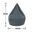 thumbnail image 2 of LYCAQL Bags (No Filler) Storage Bag Chair For Adults And Kids Recliner Gaming Adult Bag For Home Living Room Zipper Storage 27.6x31.5 Lazy Beds.Soft Corduroy Stuffable Bean Bag, 2 of 6