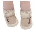 thumbnail image 4 of BJUTIR Kid Boots Baby Boys Girls Soft Plush Snow Boots Warm Cotton First Walkers Shoes, 4 of 9
