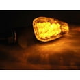 thumbnail image 5 of Krator Mini Custom LED Turn Signal Indicator Lights Lamp Compatible with Harley Davidson Dyna Glide Fat Bob Super Wide, 5 of 5