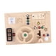 thumbnail image 3 of Tablero de actividades Montessori con luces LED, tablero sensorial de madera con luces LED, juguetes de viaje, tablero de actividades con, 3 of 9