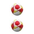 thumbnail image 2 of QualitChoice Durable Soccer Balls For Wide In Training And Matches Teamwork PVC Football Goal Ball Soccer Fun Portable Competitive red No.4 2Set, 2 of 6