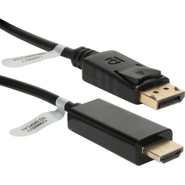Qvs 6Ft Displayport To Hdmi Digital A/V Cable