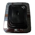 thumbnail image 3 of For Rubber Shifter Boot With Chrome Plate 5 5/8 Inch X 6 3/4 Inch Manual Automatic 350 ma3329, 3 of 7