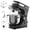 Black, variant on WHALL 12-Speed 5.5 Qt Tilt-Head Stand Mixer, Black with Dough Hook, Wire Whip, Beater
